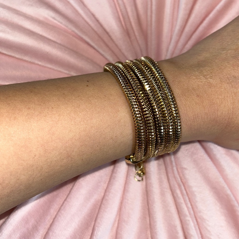 Vintage Gold-Tone Ladies’ Bracelet by SUGARFIX - EUC